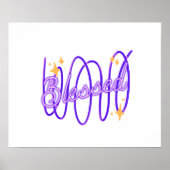 Grateful for every moment ポスター (正面)