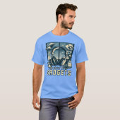 Grateful For Gadgets Nostalgia Funhanksgiving IT f Tシャツ (正面フル)