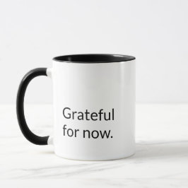 'Grateful For Now' Peace and Positivity Gift  マグカップ