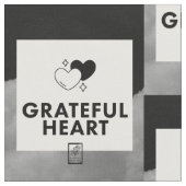 Grateful Heart ファブリック (クローズアップ)