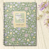 Grateful Heart Joyful Life Personalized Journal ノートブック