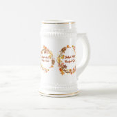 Grateful Heart Thankful Soul  ビールジョッキ (正面右)
