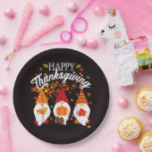 Grateful Hearts & Autumn Whimsy ペーパープレート (パーティー)