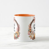 Grateful hearts gather here マグカップ (中央)