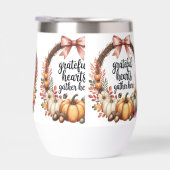 Grateful hearts gather here Thanksgiving cozy fall (右面)