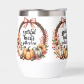 Grateful hearts gather here Thanksgiving cozy fall (左面)