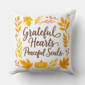 "Grateful Hearts, Peaceful Souls" スローピロー (正面)