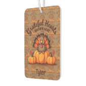 Grateful Hearts Thanksgiving Turkey カーエアーフレッシュナー (左)