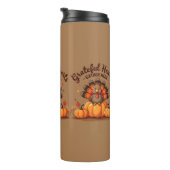 Grateful Hearts Thanksgiving Turkey タンブラー (回転右)