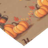 Grateful Hearts Thanksgiving Turkey テーブルクロス (アングル)