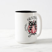 Grateful Season Pumpkin Fall ツートーンマグカップ (正面右)