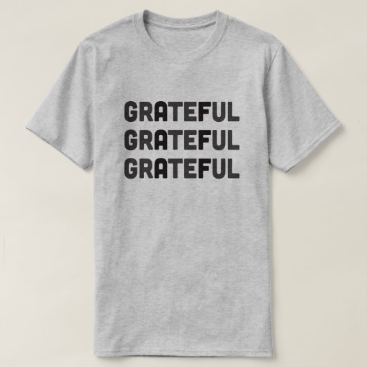 GrAteFul | Tシャツ |微妙なAF (デザイン正面)