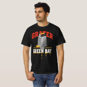 Grater Than Green Bay Greater Cheese | Funny Grate Tシャツ (正面フル)