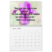 Gratitude カレンダー (1月 2026)