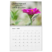 Gratitude  カレンダー (3月 2027)