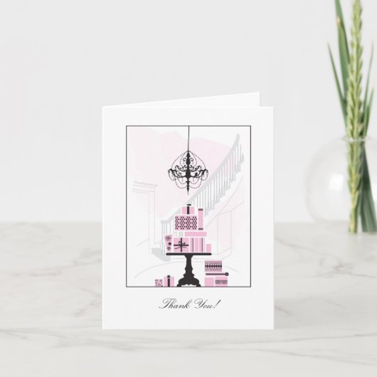 Gratitude Card - Pink サンキューカード (正面)