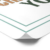 Gratitude Changes You Psalm 107 1 Spiritual ポスター (角)