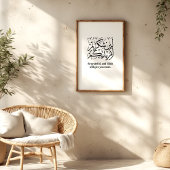 Gratitude in Islam – Quran Wall Art Poster ポスター