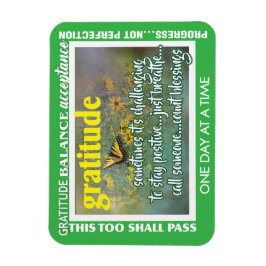 gratitude inspirational magnet マグネット