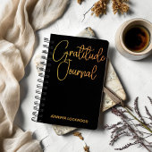 Gratitude Journal I Modern Calligraphy Notebook ノートブック