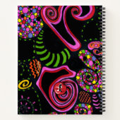 Gratitude Journal Personalized Doodle Dreams ノートブック (裏面)