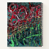 Gratitude Journal Personalized Graffiti Art ノートブック (裏面)