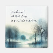 Gratitude & love マグネット (正面)