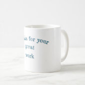 gratitude mug コーヒーマグカップ (正面右)