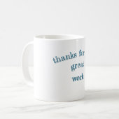 gratitude mug コーヒーマグカップ (正面左)