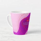 Gratitude Remains™: A Daily Ritual of Love  カフェラテマグ (左アングル)