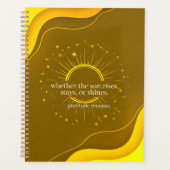 Gratitude Remains: Grace in Every Time Zone | Dail プランナー手帳 (正面)