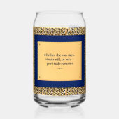 Gratitude Remains: Gratitude Beyond Drinkware Set ガラス缶 (裏面)