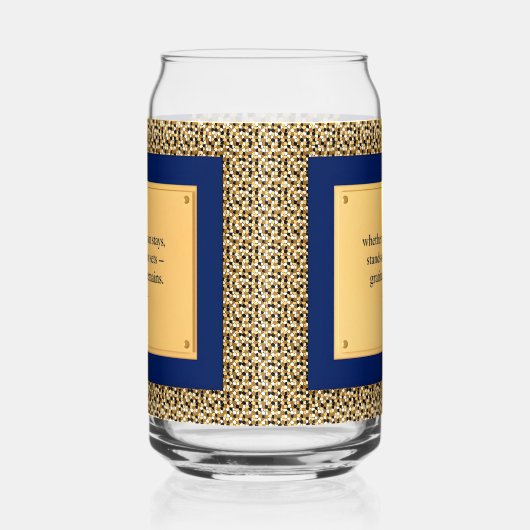 Gratitude Remains: Gratitude Beyond Drinkware Set ガラス缶 (左)