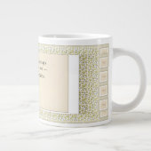 Gratitude Remains: Gratitude Beyond the Clock ジャンボコーヒーマグカップ (右)