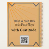 Gratitude Remains: Gratitude Beyond the Clock | Da プランナー手帳 (裏面)