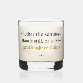 Gratitude Remains™: Love & Intention | インパクトのあるインス ウイスキーグラス