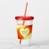 Gratitude Remains™ Love That Travels | Reusable Ac アクリルタンブラー (裏面)