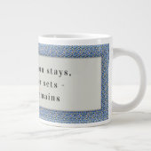 Gratitude Remains: Nice Day & Better Night Always ジャンボコーヒーマグカップ (右)