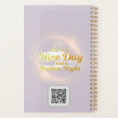 Gratitude Remains: Nice Day Better Night Always |  プランナー手帳 (裏面)