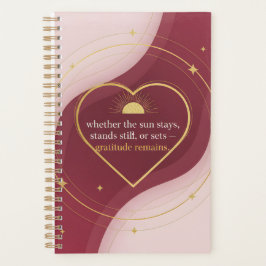 Gratitude Remains: Stillness Holds Gratitude | Dai プランナー手帳