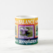 gratitude serenity acceptance slogans mug コーヒーマグカップ (中央)