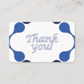 Gratitude Thank You Card - 3.54 x 2.165 名刺 (正面)