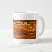 Gratitude Turkey Mug- Feast on Meaning ジャンボコーヒーマグカップ (正面右)