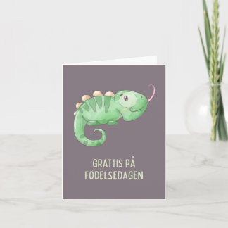 Grattis pedelsedagen、スウェーデンの誕生日 カード