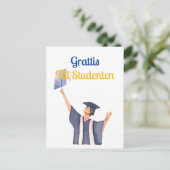 Grattis till studenten ポストカード (スタンド正面)