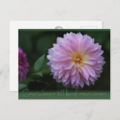 Gratulerar til konfirmationen CC0503はがき ポストカード (正面/裏面)