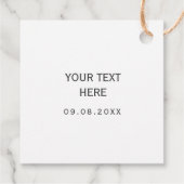 Gratziギフトラベル結婚、s感謝ラベル、クラフト フェイバータグ (裏面)