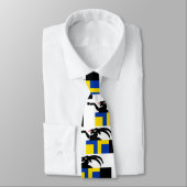 Graubundenのスイス連邦共和国の旗 ネクタイ (タイ)