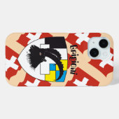 Graubünden Grischun Grigioni Appel iPhone Hüllen Case-Mate iPhoneケース (裏面 (横))
