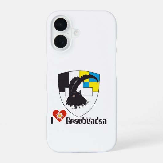 Graubünden Grischun Grigioni iPhone Hüllen 16ケース (裏面)
